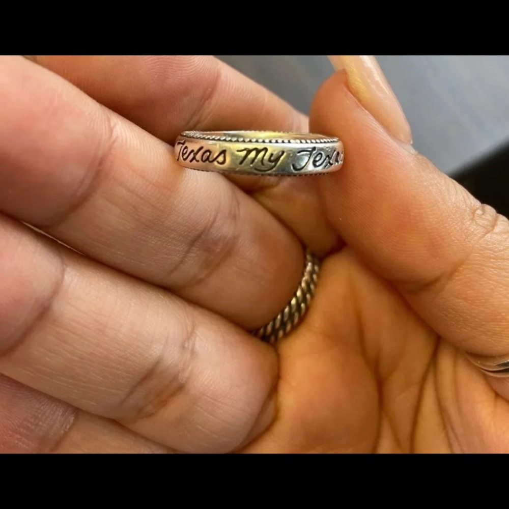 James Avery Texas my Texas ring